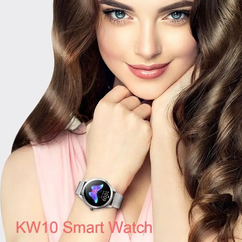 KW10 Смарт-часы Bluetooth 4,0 для женщин IP68 Водонепроницаемый фитнес-трекер спортивные Смарт-часы мульти-спорт поддержка бег ходьба Новинка