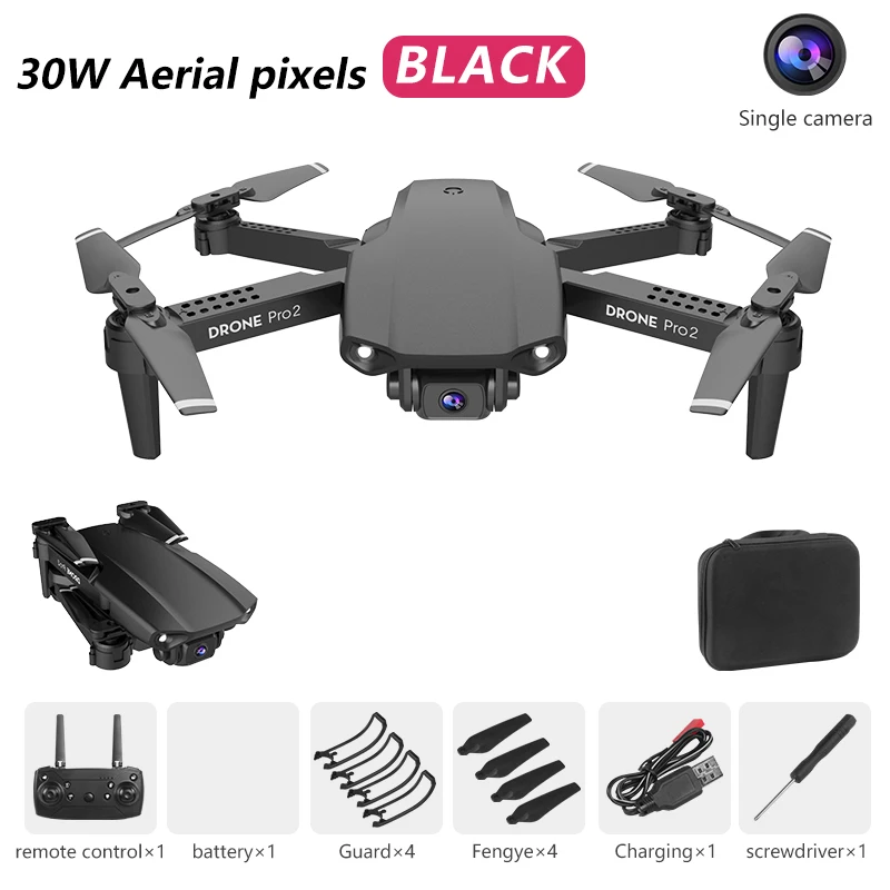 

Professional Foldable Quadcopter Mini Drone With Camera 1080P HD WIFI FPV RC Helicopter Long Flight Time 20 Minutes Battery Life