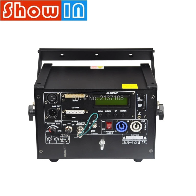 3 Вт RGB светодиодный лазерный анимационный светильник DMX Luces DJ Disco Club KTV Show вечерние