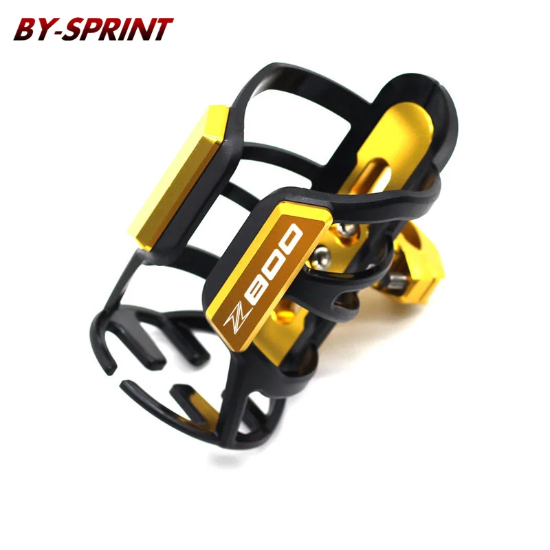 Barato Portabotellas Para Motocicleta, Soporte Para Botella De Agua Y Café, Con Clip, Z 800 Z800 Para KAWASAKI, Novedad