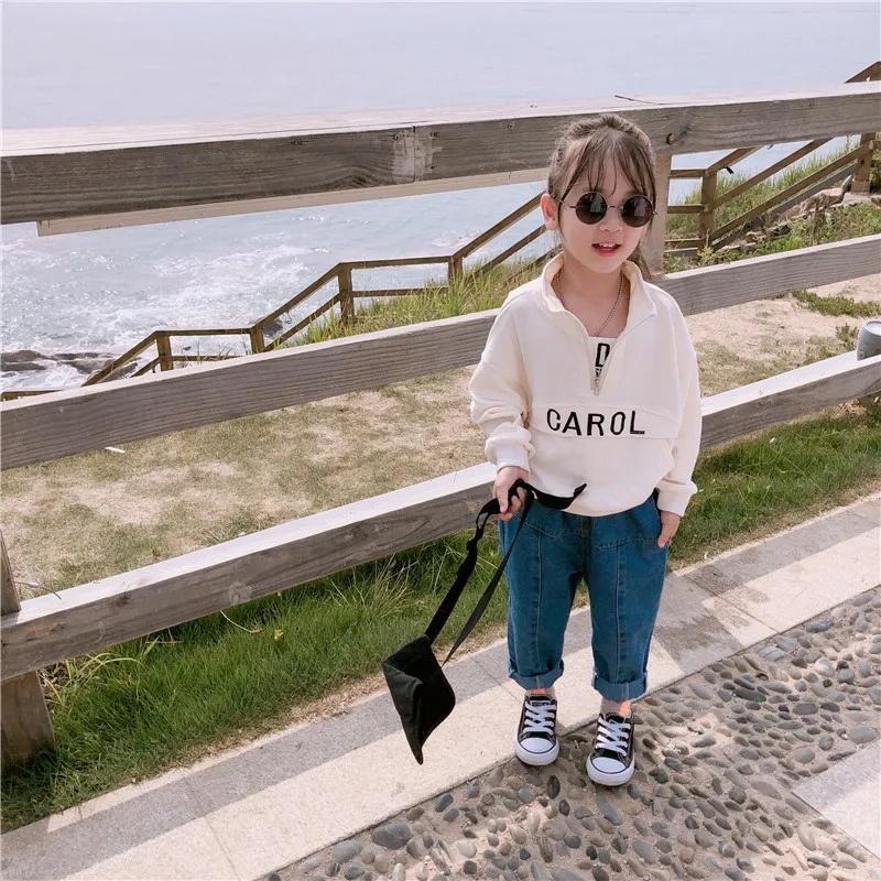 Осень 2019 Новое поступление Хлопковая универсальная толстовка на молнии с