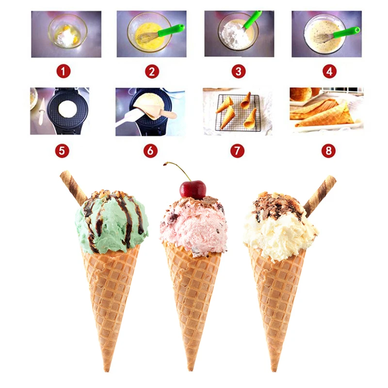 VOGVIGO мороженого с мягким задником на гибкой Яйцо Блин пресс-формы мороженое для