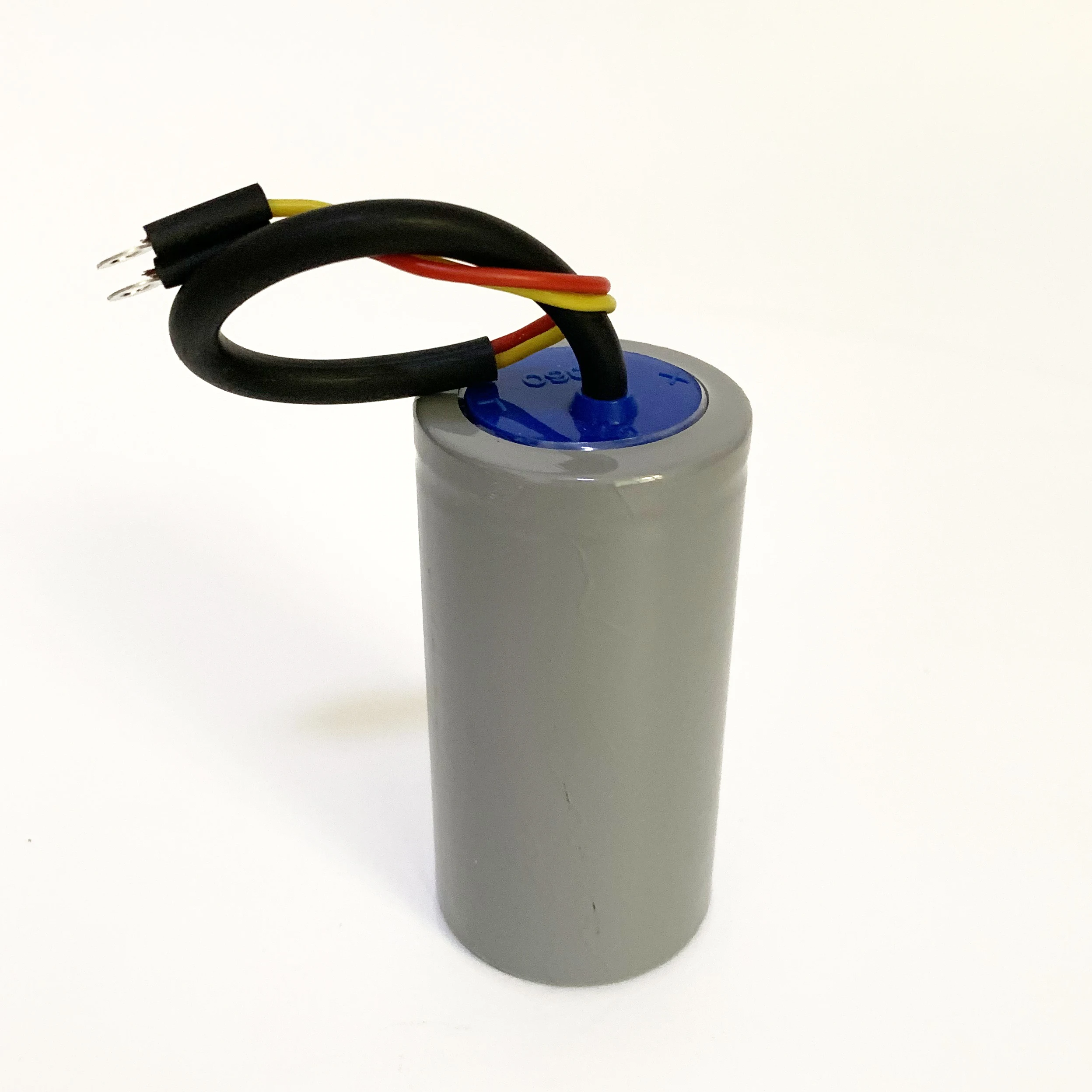 Kiger CD60 400 мкФ 300V AC Пусковой конденсатор для сверхмощного электрического двигателя Воздушный компрессор красный желтый два провода