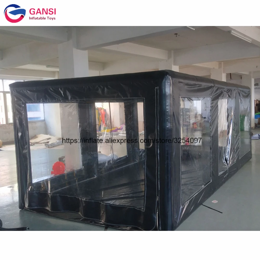 Бесплатная доставка пыленепроницаемый надувной чехол для показа автомобиля