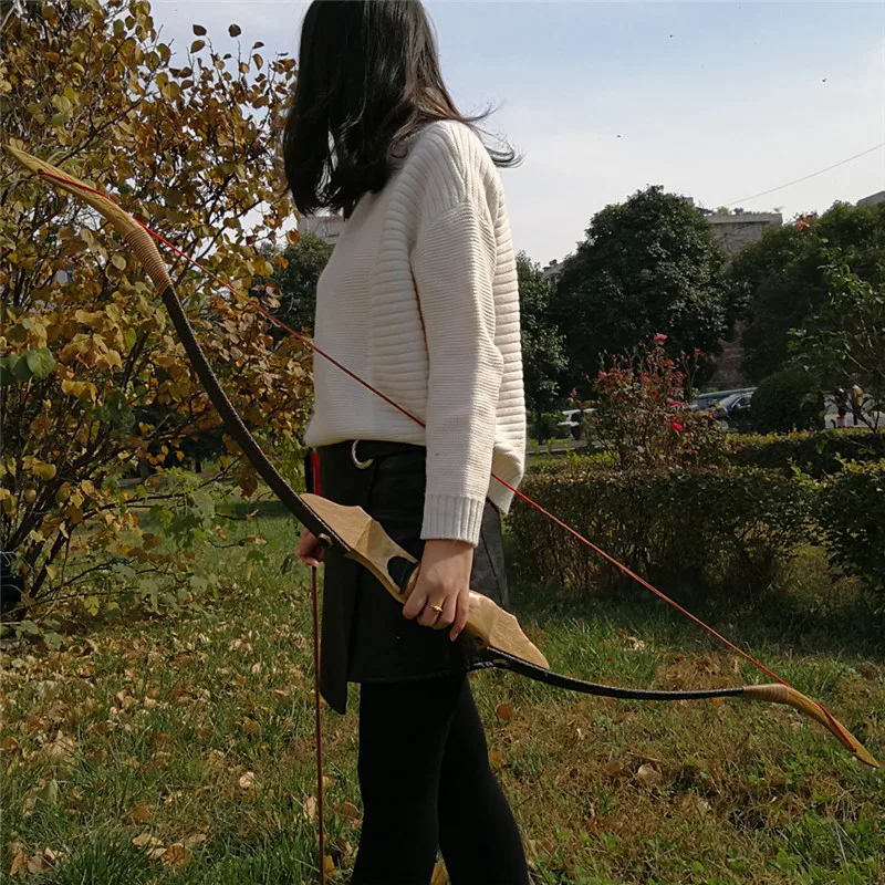 Традиционный лук для стрельбы из лука китайский охотничий ручной работы и стрела