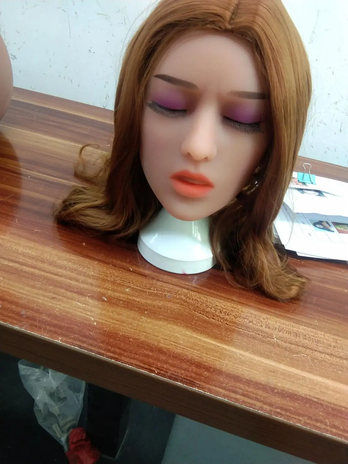 61 # японские силиконовые секс куклы закрытые глаза для 145 см 148 158 165 170 реальный