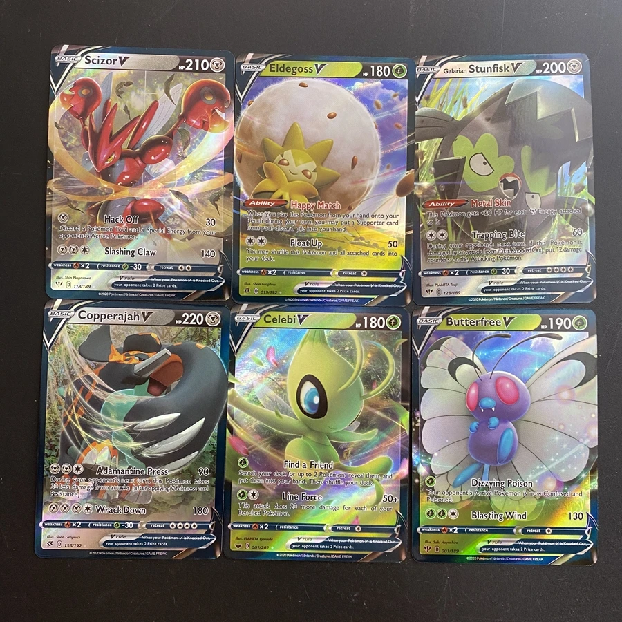 

30PCS Pokmon Cards Playing Game Map VMAX MEGA GX EX English Trading Pokemon Shining Card Battle Collection Booster Kid Boy Toys
