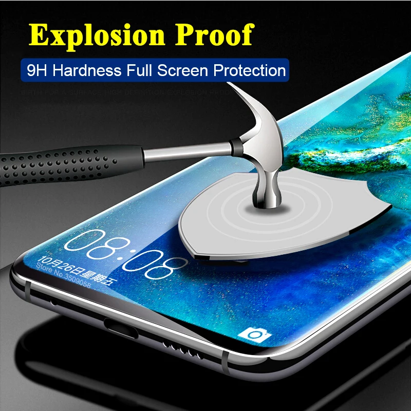 3D закаленное стекло для huawei mate 20 lite защита экрана pro Защитная Броня huawai mate20 20pro light