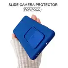 Защитный чехол для телефона с камерой слайда для Xiaomi Mi Poco X3 Nfc X 3 Pro Pocox3, жидкий силиконовый мягкий чехол-накладка на заднюю панель Poko X3pro X3 nfc