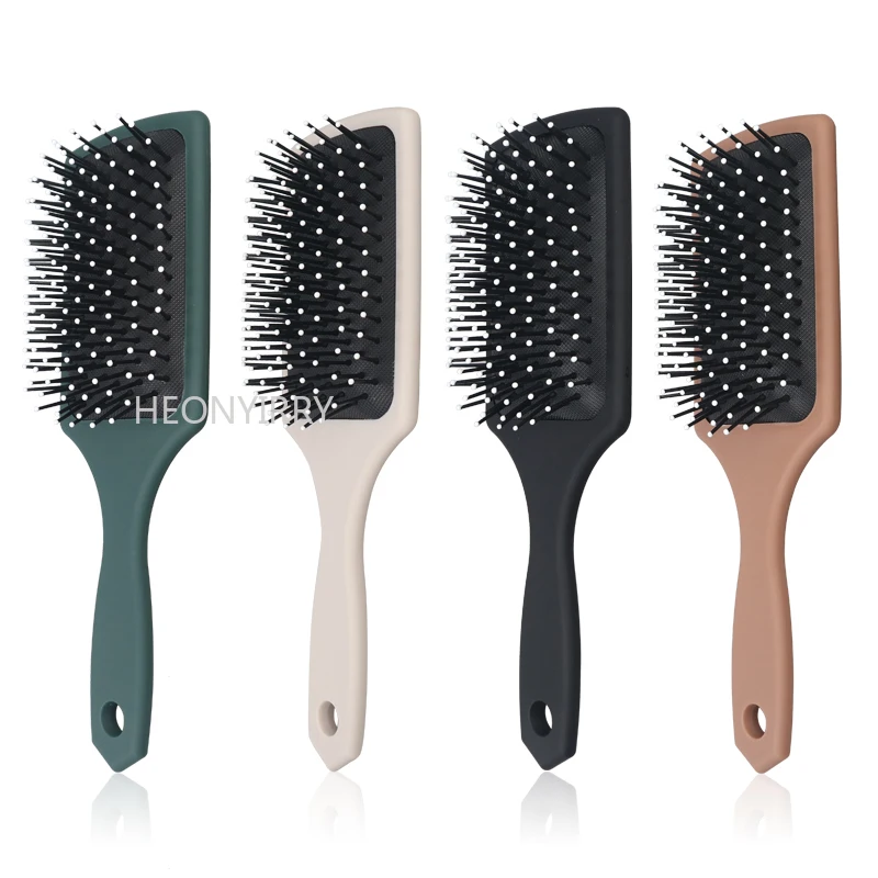 

Hair Comb Detangling Hair Brush Detangle Hairbrush Salon Hairdressing Straight Curly Hair Comb Paddle Brush Tangle Hair Brush