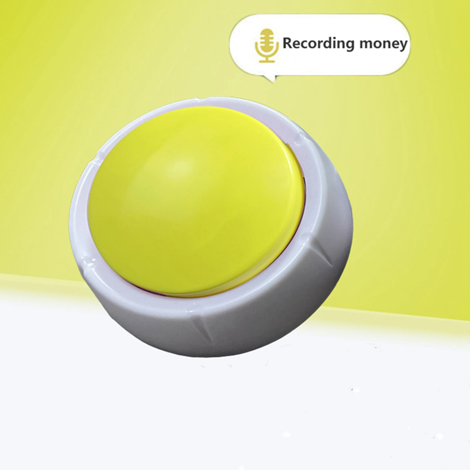 Pet voice communication button dog eating dialogue trainer cute pet speech recording training Buttons |