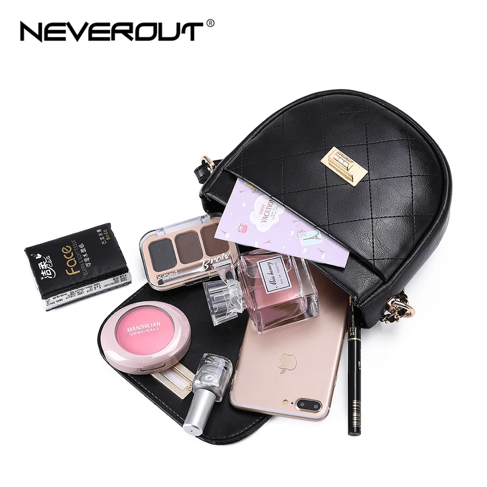 Сумка мессенджер NEVEROUT женская летняя Черная/белая/красная 2019|Сумки с ручками| |