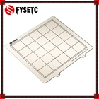 1 шт. 310*310 мм пружинный стальной лист, Подогреваемая платформа для 3D принтера, печатная сборная пластина для CR10 CR-1010S, деталь для 3D-принтера