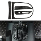 Комплект обшивки панели коробки переключения передач из углеродного волокна ABS для Ford Mustang 2015 2016 2017