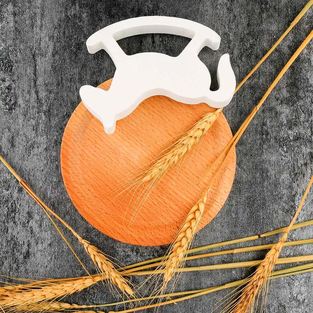 Белый деревянный маленький качалка конь баланс домашний Декор детские игрушки