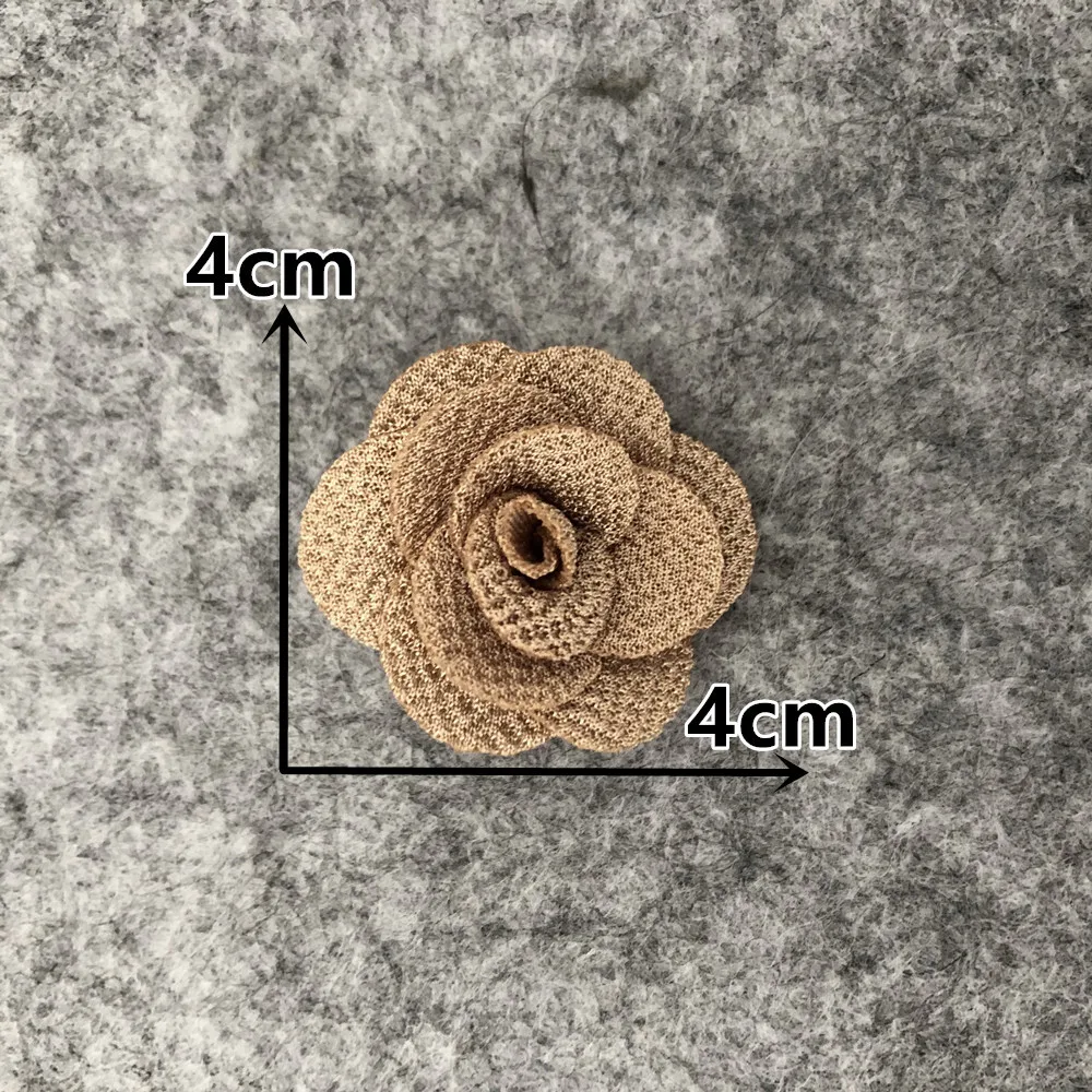 XH43 Многоцветные жемчужные конопляные искусственные 3D цветы для декора, рождественские украшения для украшения дома, аксессуары для рукоделия - Цвет: XH43