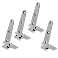 4 pieces marine grade 316 stainless steel door hatch hinge boatyacht hardware high polished surface professional 4 inch