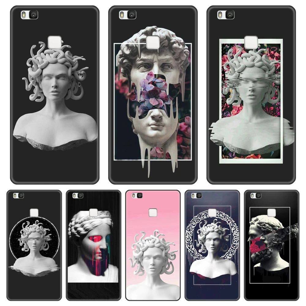 Чехол для телефона Medusa Art Для Huawei P8 P9 P10 P20 Lite Pro Plus 2017 P Smart силиконовая задняя крышка