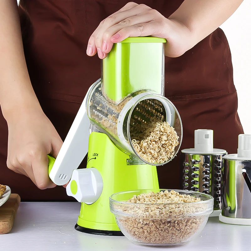 Кухонный инструмент ручной резак для овощей овощерезка спиральная терка сыра