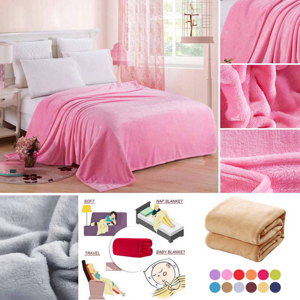 Домашний текстиль мягкое одеяло из флиса фланели для взрослых диван постельные