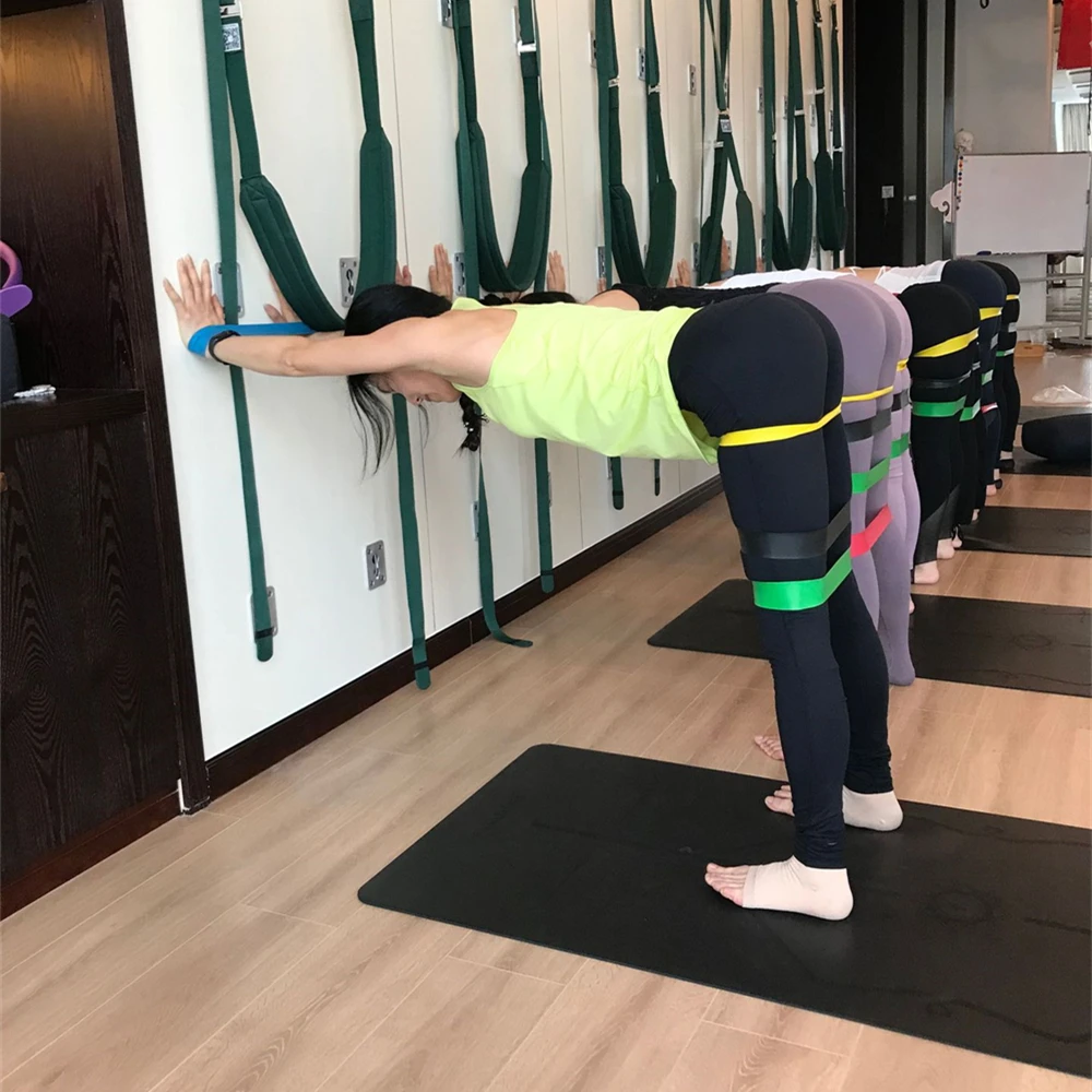 5 шт./компл. портативные эспандеры для фитнеса эластичная резинка йоги растяжки