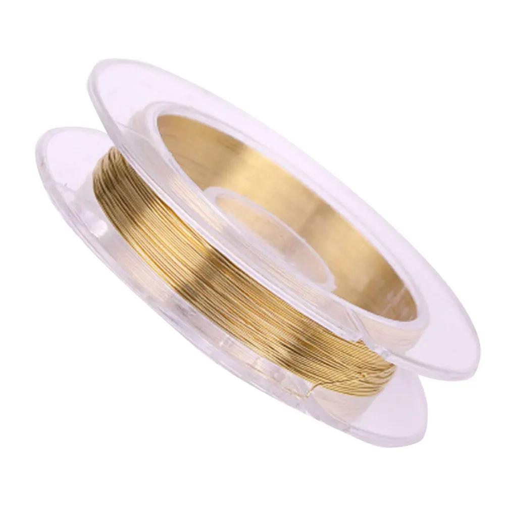 4 рулона медная проволока для украшения ногтей | Красота и здоровье