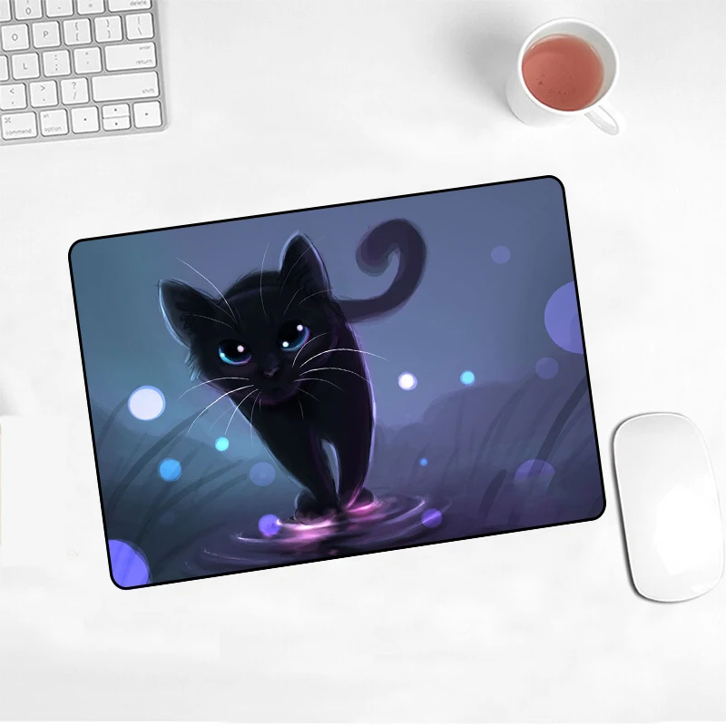 

Promotional Game Player Mouse Pad Hot Cat Picture Non-slip Laptop 220X180X2MM Natural Rubber Mousepad