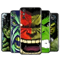 marvel hulk for huawei y9s y8s y6s y9a y7a y8p y7p y5p y6p y7 y6 y5 pro prime 2020 2019 black soft phone case