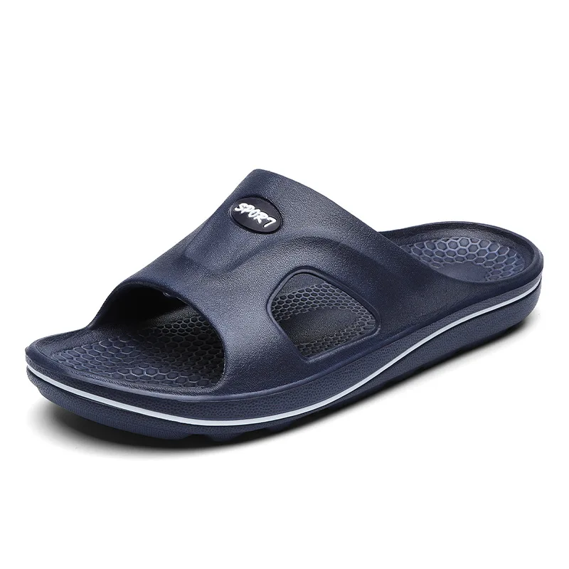 

2021 Summer Shoes Men Sandals Casual Man Beach Sandals Flat Non-slip Male Bath Slippers Soft Comfortable KA2470
