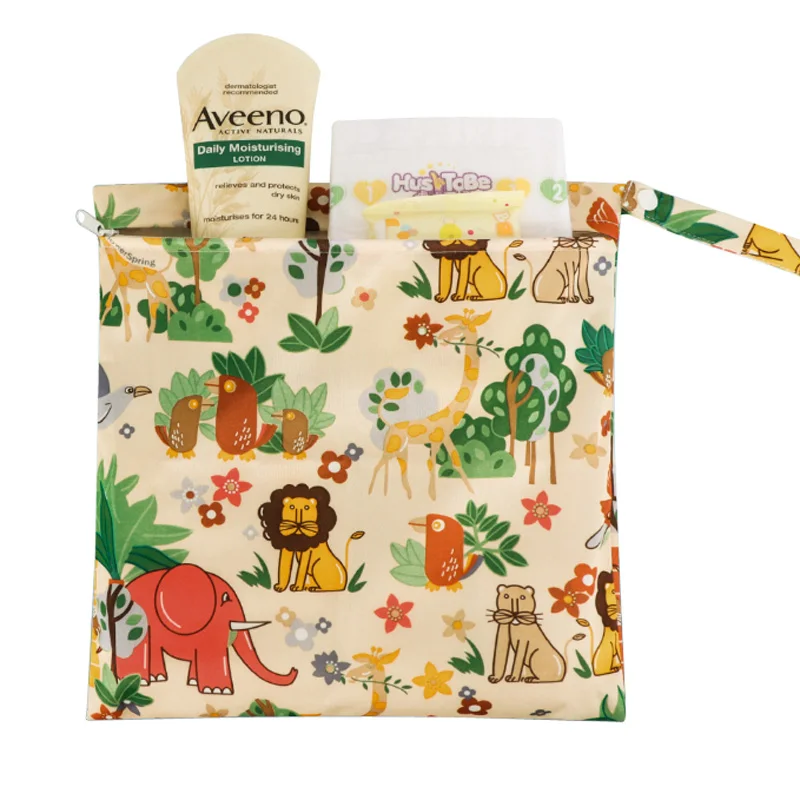 Водонепроницаемая сумка для детских подгузников 28 х30 см|Сумки подгузников| |