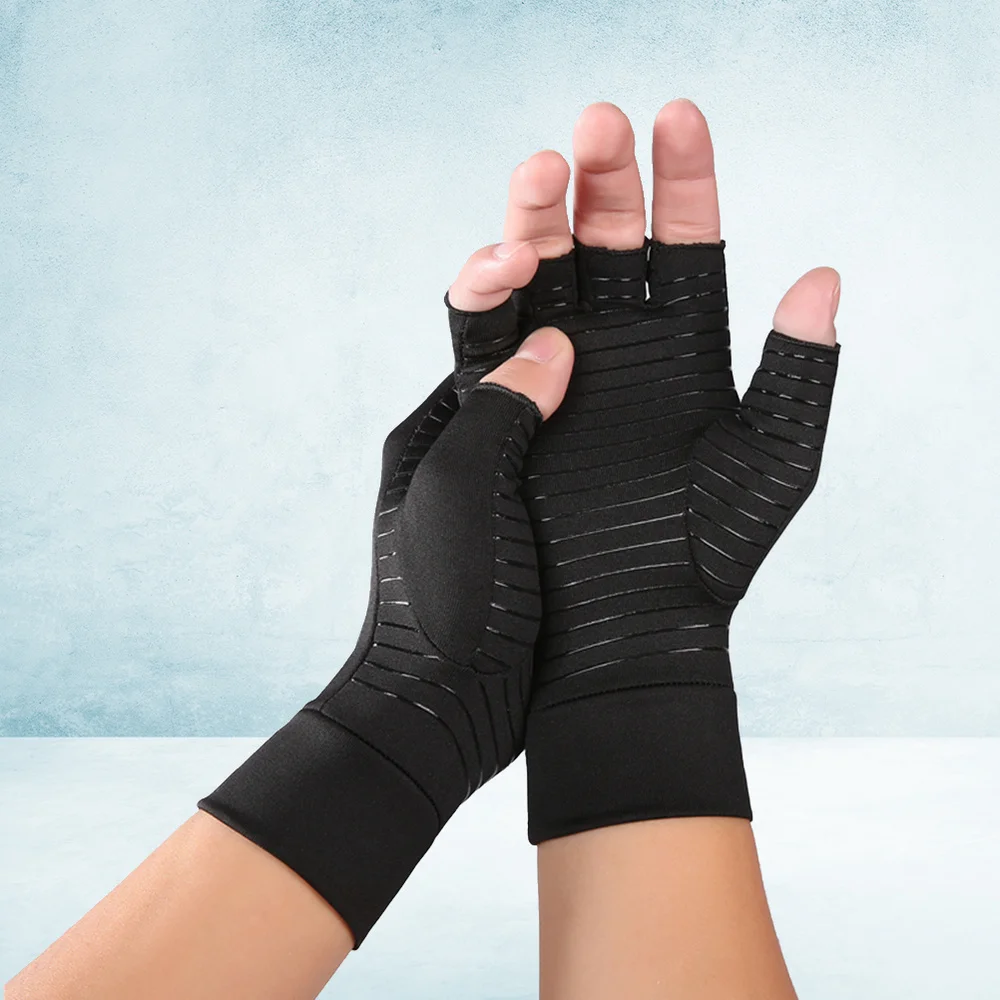 

Half Finger Health Care Half Finger Indoor Sports Half Finger (Black)