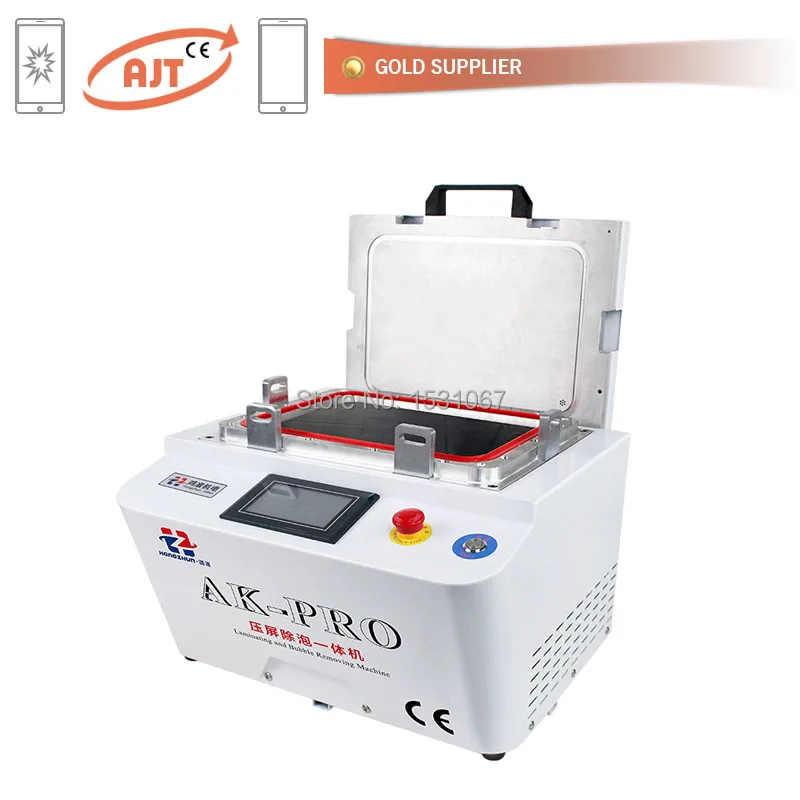 Ламинатор AK PRO oca аппарат для ремонта ЖК дисплеев без пузырьков iphone|bubble remover|bubble