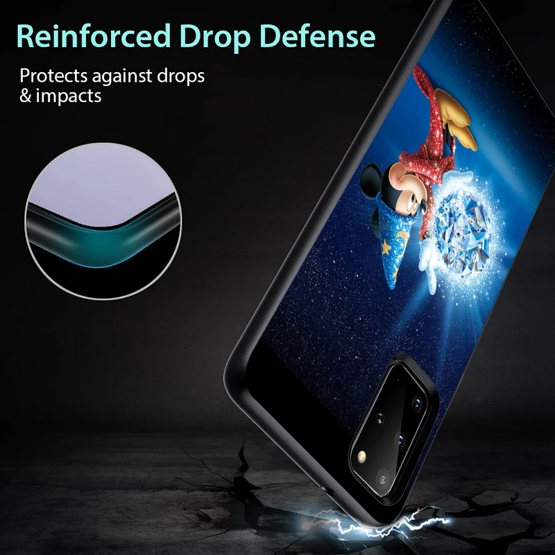 

Disney Fantasia 2000 For Samsung Note 20 10 8 9 M31S M60S M40 M30 M21 M20 M10 Ultra Pro Plus Black Phone Case