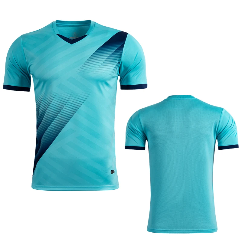 Мужская Красная Спортивная футболка с коротким рукавом и круглым