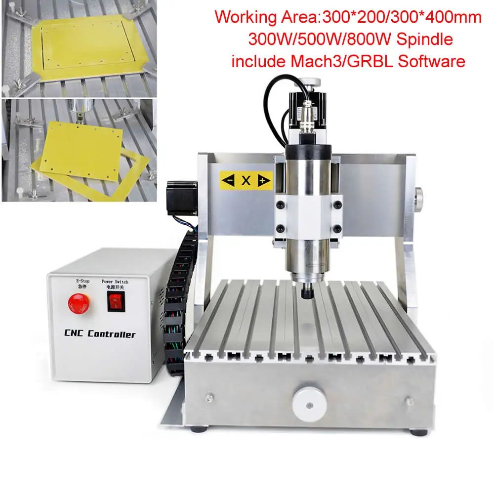 Станок с ЧПУ 3020 гравировальный станок для резки металла алюминия меди дерева ПВХ