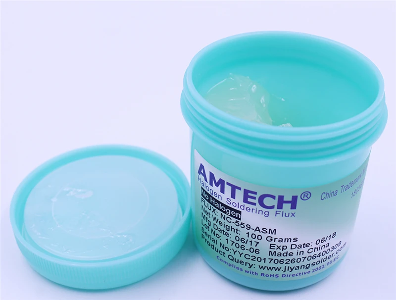 100% оригинал AMTECH NC 559 ASM 100 г бессвинцовый припой флюсовая паста подходит SMT BGA