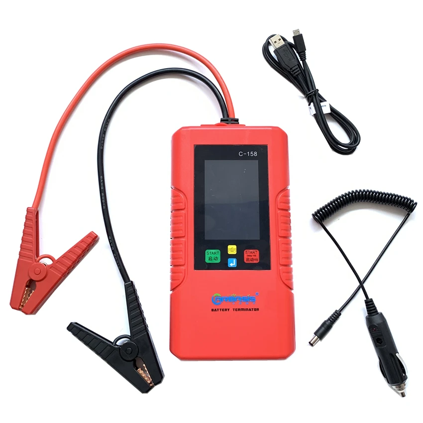 5pcs DHL New Car Battery power bank JUMP STARTER C158 C-158 12V No Battery Inside SUPER CAPACITOR CHARGING TIME less 3 MINUTES