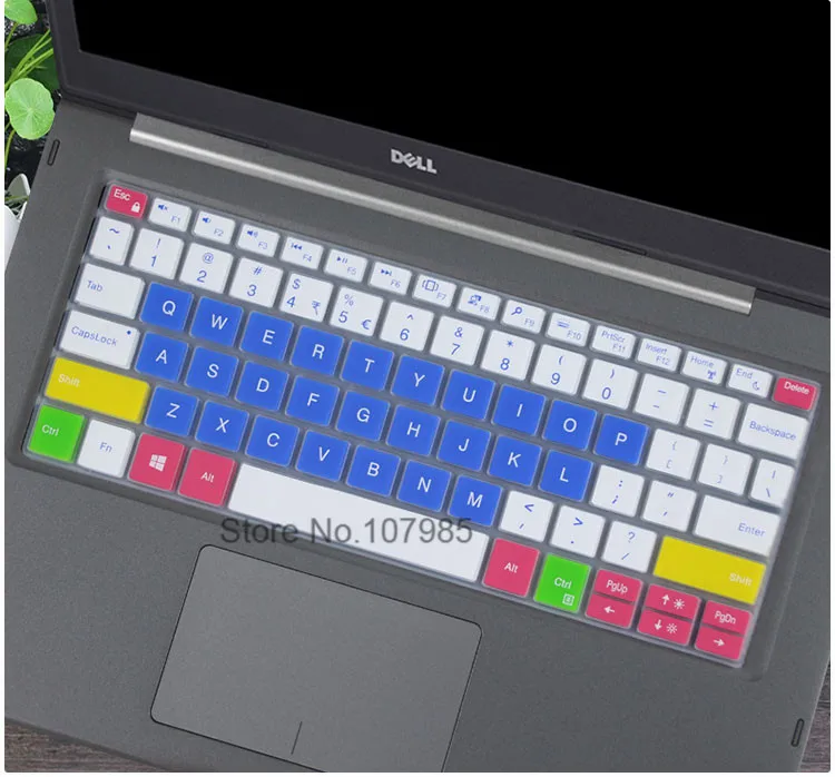Candyblue 13," Ноутбук силиконовый чехол для клавиатуры DELL XPS 13 9370/XPS 13 9365 13-9370 13-9365 13 - Цвет: Candyblue