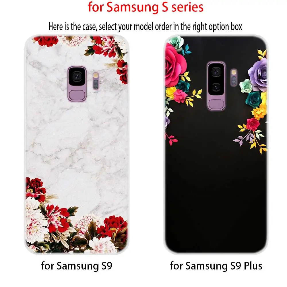 Мягкий силиконовый чехол для Samsung S21 S20 S11 S10 S9 S8 Plus lite 11e 10e Uitra S7Edge пион Sunflowe ромашка
