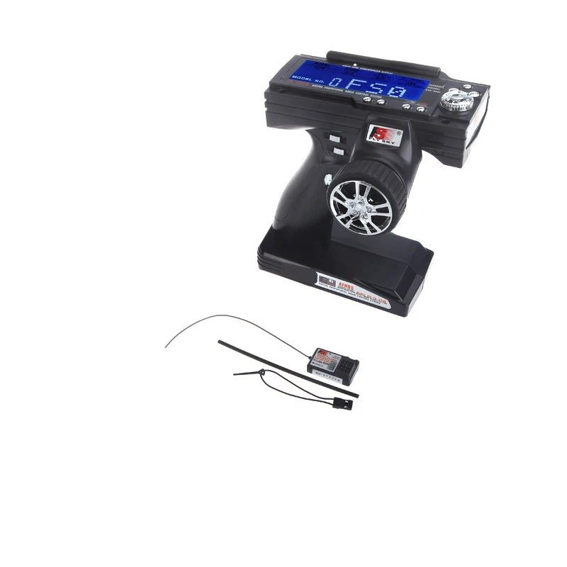 FS-GT3B 2.4G 3CH Radio Model Remote Control LCD Transmitter & Receiver for RC Car Boat | Игрушки и хобби