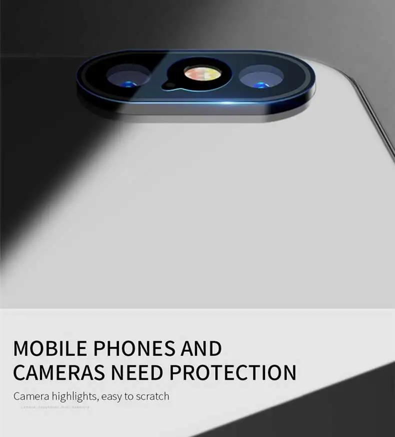99D Защитное стекло для задней линзы на iPhone X XS Max XR Xs 7 8 6 6S Plus 7 8 X защитная пленка для экрана камеры из закаленного стекла