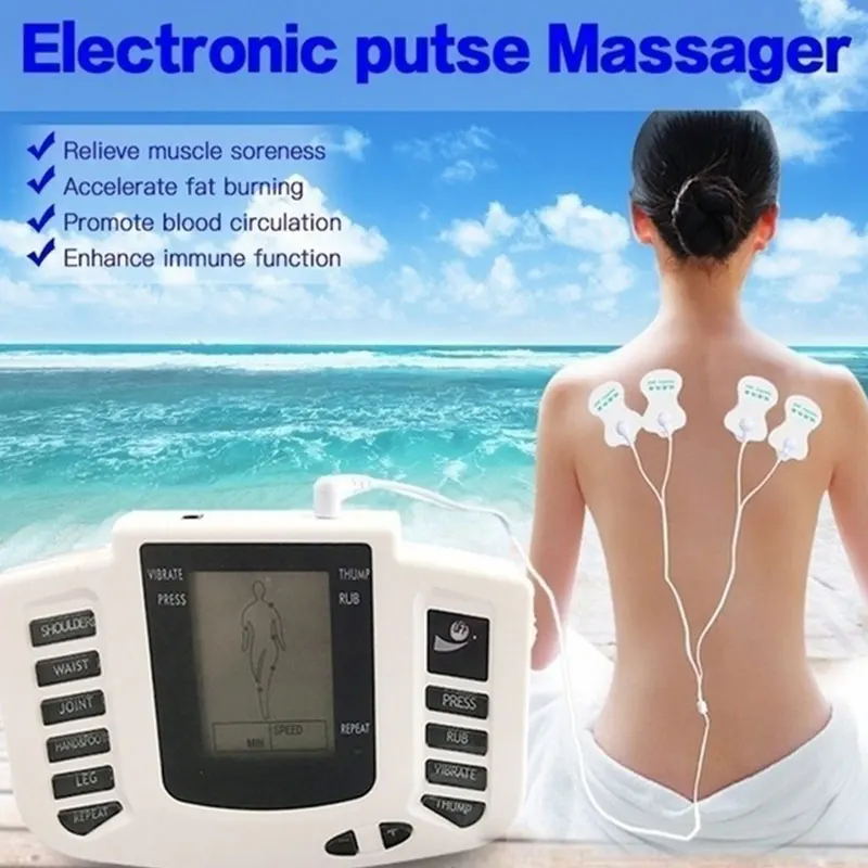 

New Healthy Care Full Body Tens Acupuncture Electric Therapy Massager Meridian Physiotherapy Massager Apparatus Massager