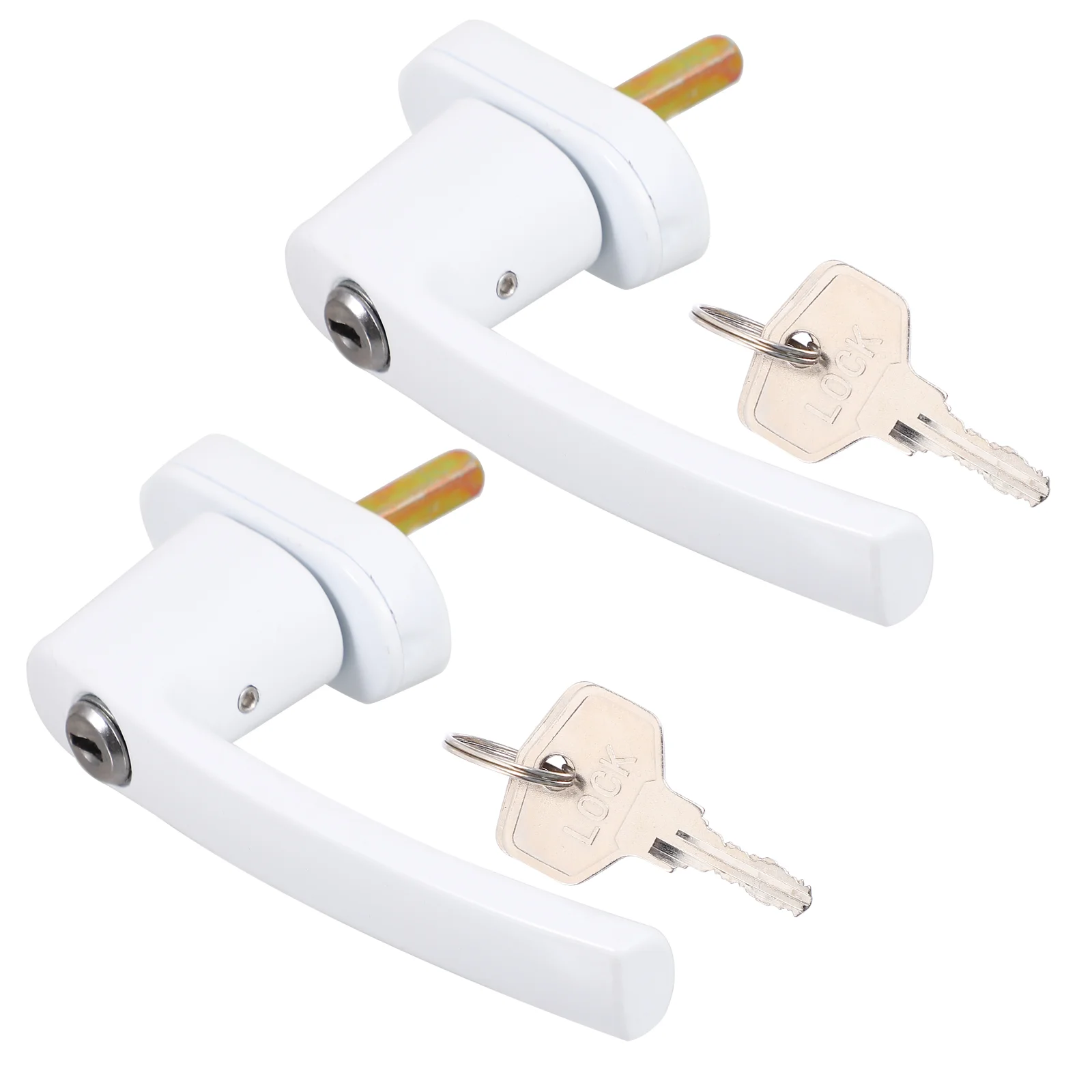 

2 Sets Aluminum Alloy Window Handles Window Handles Window Handles #D