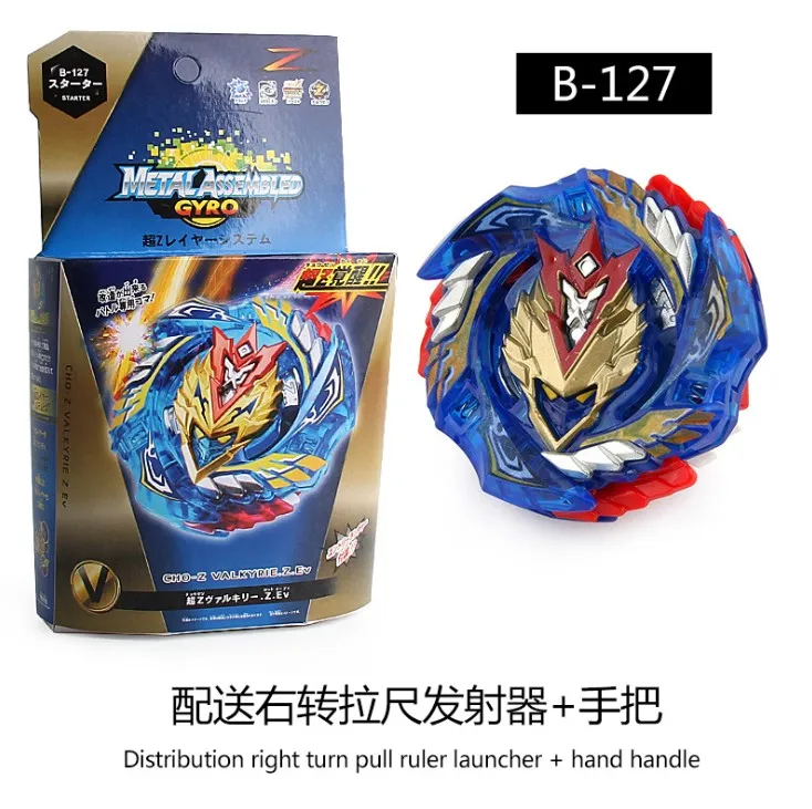 

Original TAKARA TOMY BURST BEYBLADE B-127 Starter Cho-Z Valkyrie.Z.Ev Beyblades CHO Z B127 with Launcher Gift Toys for Kids