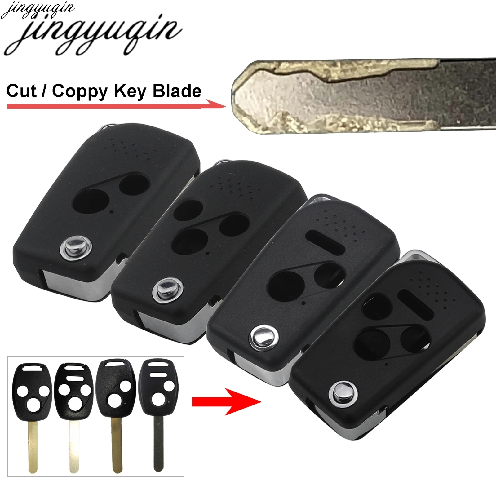 Режущее лезвие включают в себя изменение 2/3/4 кнопки складной чехол для ключей на