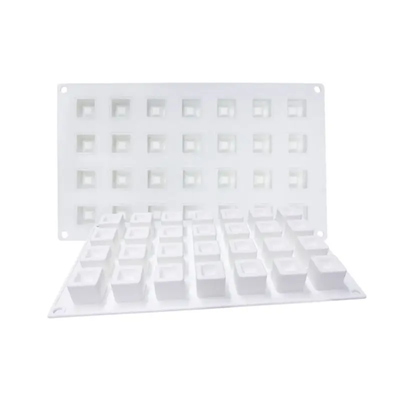 1 шт антипригарная силиконовая квадратная форма для шоколада мини-трюфель | Дом и