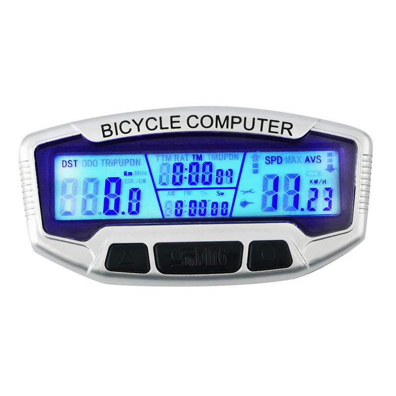 

SD-558C Wireless Bicycle Waterproof Cycling Odometer Speedometer LCD Backlight