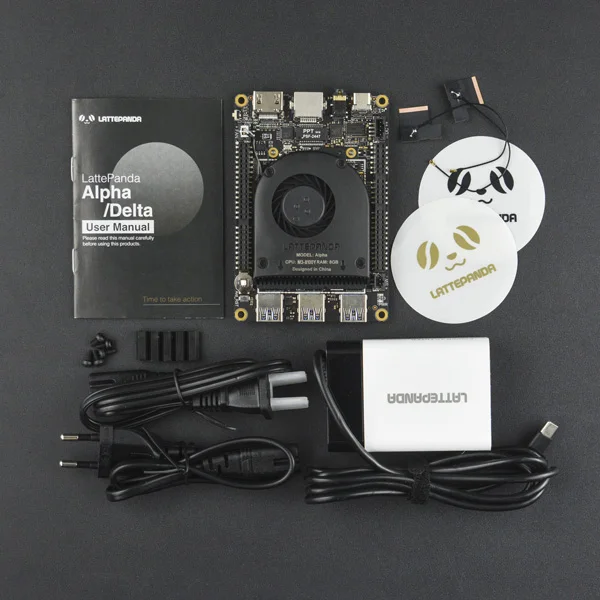 Для LattePanda latte panda Alpha 800 s Intel 8100 CPU Win10 y 864 макетная плата (Win10 Pro active board)|Аксессуары для