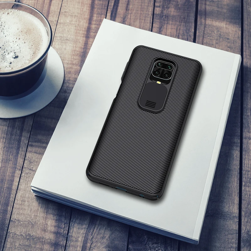 Чехол OceSap для Xiaomi Redmi Note 9s 9 Pro Max слайдер камера защита конфиденциальности