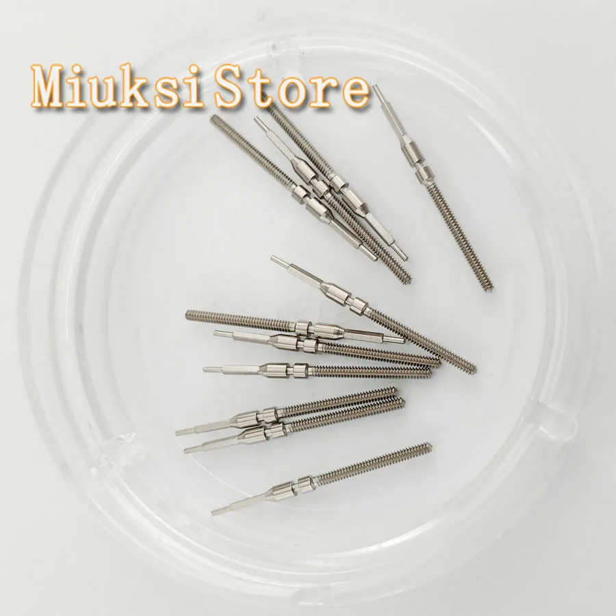 Сталь Корона механизм стволовых комплект часы части подходят MIYOTA miyota 8200 8205 8215 821A